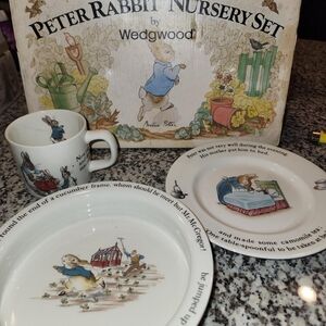 Wedgwood Peter Rabbit Nursery Set